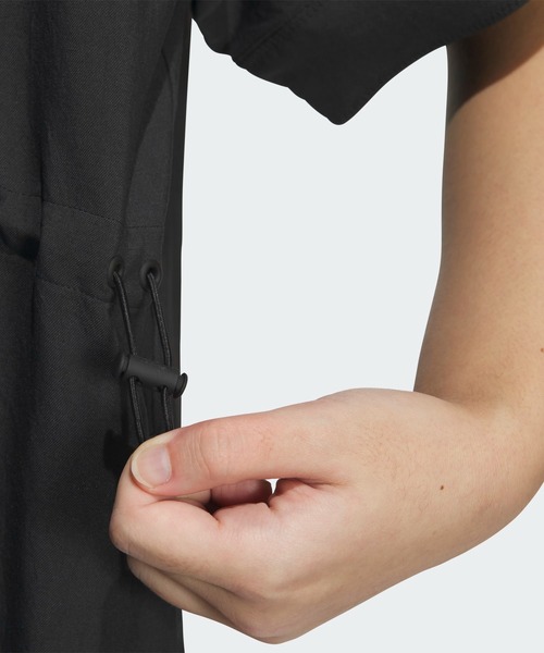 adidas(アディダス)の「Lux AD ウーブン 半袖 OPワンピース / アディダス adidas(ワンピース・レディース・ブラック/ホワイト/ピンク・SMALL/MEDIUM/XX-LARGE/LARGE/X-LARGE)」の17枚目の写真