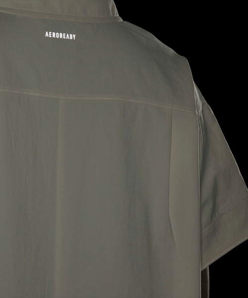 adidas(アディダス)の「Lux AD ウーブン 半袖 OPワンピース / アディダス adidas(ワンピース・レディース・ブラック/ホワイト/ピンク・SMALL/MEDIUM/XX-LARGE/LARGE/X-LARGE)」の6枚目の写真