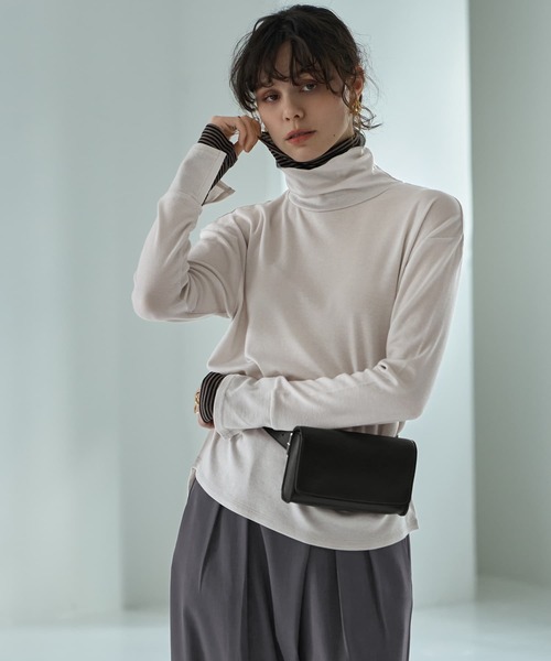 tシャツ 「Made in Japan」レイヤード風カットトップス レディース Made in Japan】レイヤード風カットトップス（Tシャツ