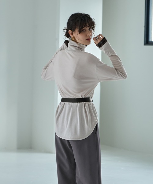 tシャツ 「Made in Japan」レイヤード風カットトップス レディース Made in Japan】レイヤード風カットトップス（Tシャツ