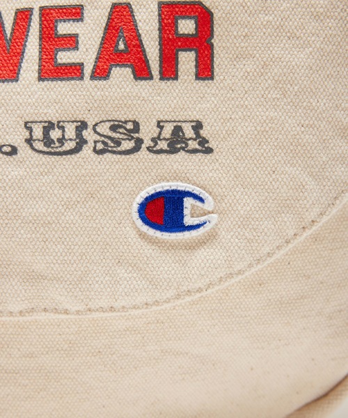 Champion（チャンピオン）の「【Champion/チャンピオン】直営限定コレクション メンズ ニュースペーパーバッグ（ショルダーバッグ・メンズ・ホワイト×レッド/ホワイト×ブルー/ホワイト系その他6・FREE）」の16枚目の写真