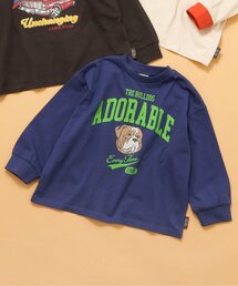 【WEB限定/ジュニア対応】カラバリプリント長袖Tシャツ