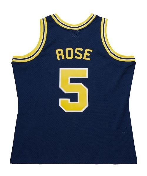 Mitchell&Ness（ミッチェル&ネス）の「Mitchell & Ness NCAA DARK JERSEY（ミッチェル＆ネス NCAA ダーク ジャージー）（タンクトップ・メンズ・ブルー系・MEDIUM/LARGE/X-LARGE）」の2枚目の写真