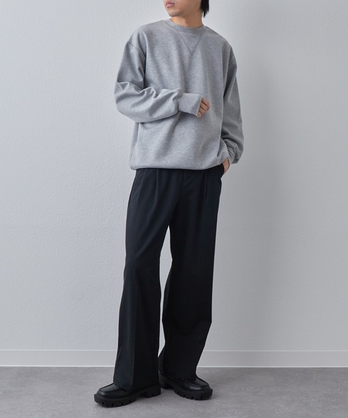 COLONY 2139(コロニートゥーワンスリーナイン)の「綿レーヨン2タックワイドチノパンツ(チノパンツ・メンズ・ブラック/グレイッシュベージュ・MEDIUM/LARGE)」の11枚目の写真