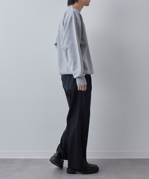 COLONY 2139(コロニートゥーワンスリーナイン)の「綿レーヨン2タックワイドチノパンツ(チノパンツ・メンズ・ブラック/グレイッシュベージュ・MEDIUM/LARGE)」の14枚目の写真