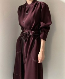 ノーカラーコート（レッド/赤色系）ファッション通販 - ZOZOTOWN