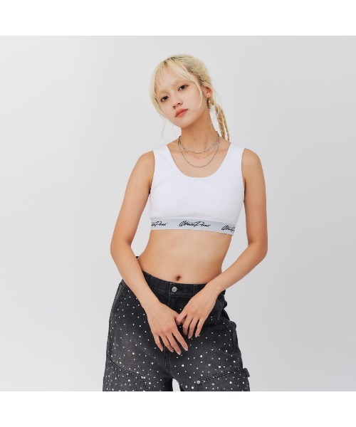 atmos pink（アトモスピンク）の「atmos pink Basic inner wear / アトモス ピンク ベーシック インナー ウェア（その他アンダーウェア/インナー・レディース・グレー/ホワイト/ブラック・M/S）」の2枚目の写真
