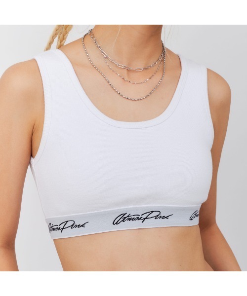 atmos pink（アトモスピンク）の「atmos pink Basic inner wear / アトモス ピンク ベーシック インナー ウェア（その他アンダーウェア/インナー・レディース・グレー/ホワイト/ブラック・M/S）」の4枚目の写真