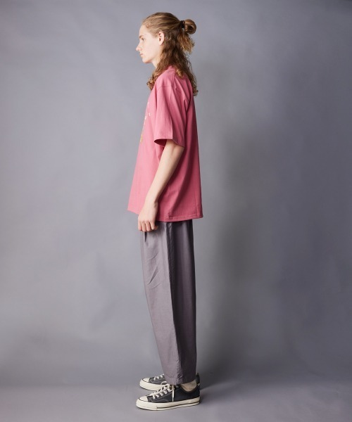 rehacer(レアセル)の「rehacer : Sunlit Vintage Wash T-shirt / サンリット ビンテージ ウオッシュ Tシャツ(Tシャツ/カットソー・メンズ・ピンク/スミクロ/ベージュ・SMALL/MEDIUM/LARGE/X-LARGE)」の15枚目の写真
