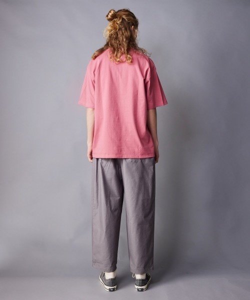 rehacer(レアセル)の「rehacer : Sunlit Vintage Wash T-shirt / サンリット ビンテージ ウオッシュ Tシャツ(Tシャツ/カットソー・メンズ・ピンク/スミクロ/ベージュ・SMALL/MEDIUM/LARGE/X-LARGE)」の16枚目の写真