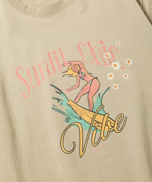 rehacer(レアセル)の「rehacer : Sunlit Vintage Wash T-shirt / サンリット ビンテージ ウオッシュ Tシャツ(Tシャツ/カットソー・メンズ・ピンク/スミクロ/ベージュ・SMALL/MEDIUM/LARGE/X-LARGE)」の20枚目の写真