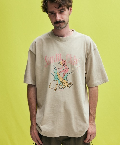 rehacer : Sunlit Vintage Wash T-shirt / サンリット ビンテージ