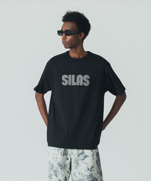 SILAS(サイラス)の「STAMP S/S TEE(Tシャツ/カットソー・メンズ・ブラック/アッシュ/ホワイト・M/L/XL)」の4枚目の写真