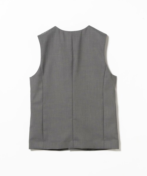 B:MING by BEAMS（ビーミングバイビームス）の「ノーカラージレ（S～M）（ベスト・レディース・グレー/ネイビー・SMALL/MEDIUM）」の20枚目の写真