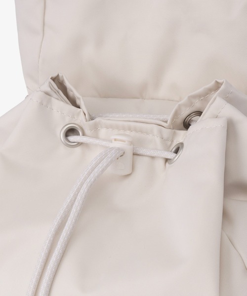 THE NORTH FACE(ザノースフェイス)の「国内未発売 THE NORTH FACE(ザ・ノースフェイス)/巾着型 リュック バックパック/BONNEY BACKPACK(バックパック/リュック・レディース・ブラック/グレー/クリーム・FREE)」の17枚目の写真