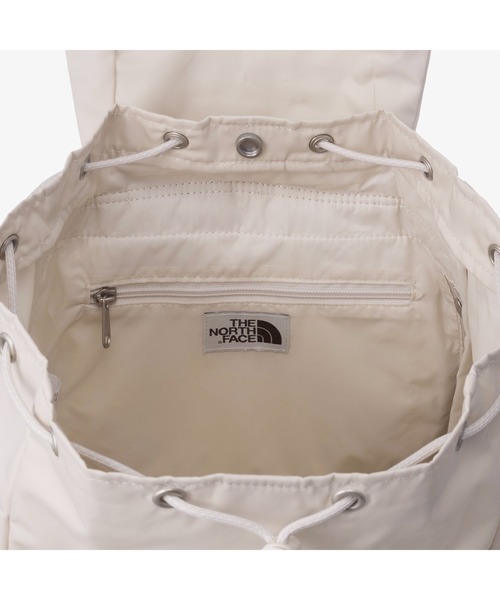 THE NORTH FACE(ザノースフェイス)の「国内未発売 THE NORTH FACE(ザ・ノースフェイス)/巾着型 リュック バックパック/BONNEY BACKPACK(バックパック/リュック・レディース・ブラック/グレー/クリーム・FREE)」の11枚目の写真