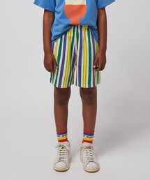 BOBO CHOSES / キッズ ストライプ ショートパンツ 2025SS（2～9才）