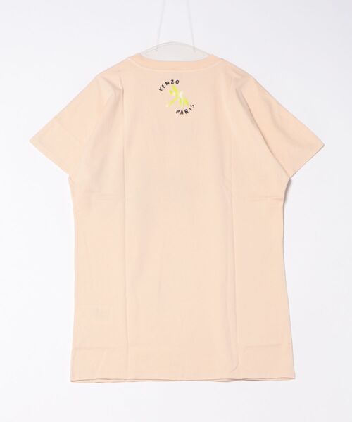 KENZO（ケンゾー）の「'KENZO Peonies'  Tシャツ ドレス ウィズ KIMONO スリーブ（ワンピース・レディース・ベージュ系その他・SMALL/X-SMALL）」の2枚目の写真