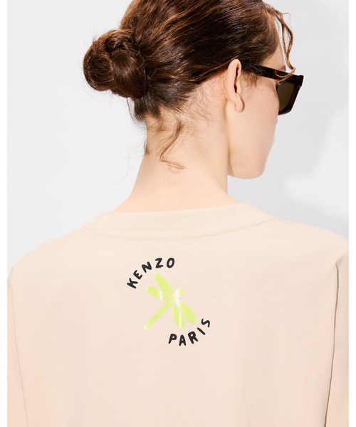 KENZO（ケンゾー）の「'KENZO Peonies'  Tシャツ ドレス ウィズ KIMONO スリーブ（ワンピース・レディース・ベージュ系その他・SMALL/X-SMALL）」の7枚目の写真
