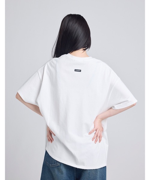 Little sunny bite（リトルサニーバイト）の「evangelion x little sunny bite big tee（Tシャツ/カットソー・レディース・ホワイト/ブラック/ブルー・SMALL/MEDIUM）」の5枚目の写真