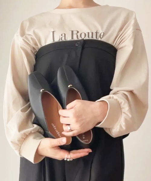 aquagarage（アクアガレージ）の「スクエアトゥローヒールパンプス（パンプス・レディース・シルバー/ブラック/ホワイト/ブラウン系その他2/レオパード・24.0cm/23.5cm/23.0cm/24.5cm/22.5cm/25.0cm）」の13枚目の写真