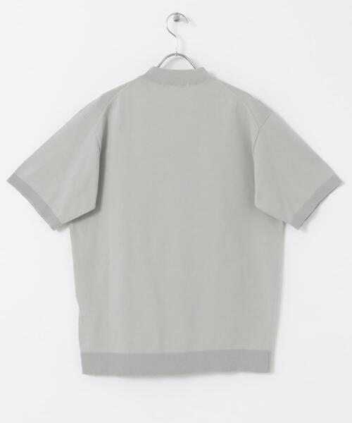 URBAN RESEARCH DOORS（アーバンリサーチドアーズ）の「LIFE STYLE TAILOR　ハイゲージクルーネック半袖ニット（シャツ/ブラウス・メンズ・グリーン/ネイビー/アイボリー/グレー系その他・MEDIUM/LARGE）」の21枚目の写真
