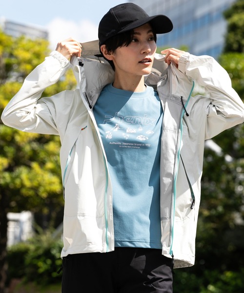 phenix outdoor(フェニックスアウトドア)の「phenix OUTDOOR(フェニックスアウトドア) レディース 4WAYストレッチ マウンテンパーカー (耐水性 / 撥水加工)(マウンテンパーカー・レディース・ブラック/アイボリー・XL/L/M/S)」の21枚目の写真
