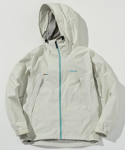 phenix outdoor(フェニックスアウトドア)の「phenix OUTDOOR(フェニックスアウトドア) レディース 4WAYストレッチ マウンテンパーカー (耐水性 / 撥水加工)(マウンテンパーカー・レディース・ブラック/アイボリー・XL/L/M/S)」の4枚目の写真