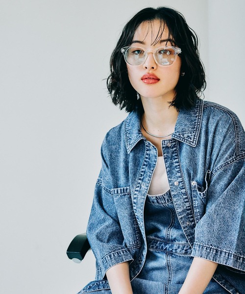 LEPSIM(レプシィム)の「カラーファッショングラス 327024(サングラス・レディース・ライトグリーン/ベージュ/グレー・ONE SIZE)」の10枚目の写真