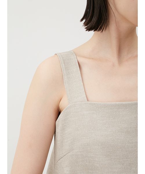 セール】ペプラムブラウスSET UP風オールインワン（つなぎ