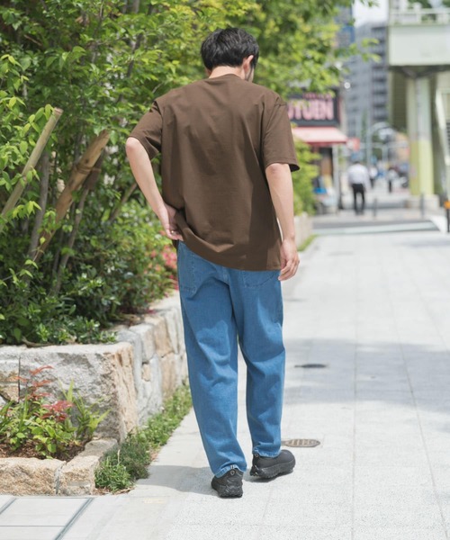 EKAL（エカル）の「『吸水速乾/UVカット』DRY OUT SHORT-SLEEVE T-SHIRTS（Tシャツ/カットソー・メンズ・ホワイト/ブラウン系その他/ネイビー/ブラウン/パープル系その他・MEDIUM/LARGE）」の13枚目の写真