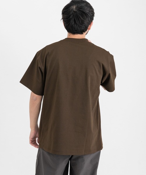 EKAL（エカル）の「『吸水速乾/UVカット』DRY OUT SHORT-SLEEVE T-SHIRTS（Tシャツ/カットソー・メンズ・ホワイト/ブラウン系その他/ネイビー/ブラウン/パープル系その他・MEDIUM/LARGE）」の17枚目の写真