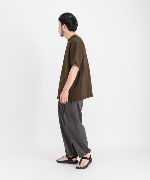 EKAL（エカル）の「『吸水速乾/UVカット』DRY OUT SHORT-SLEEVE T-SHIRTS（Tシャツ/カットソー・メンズ・ホワイト/ブラウン系その他/ネイビー/ブラウン/パープル系その他・MEDIUM/LARGE）」の19枚目の写真