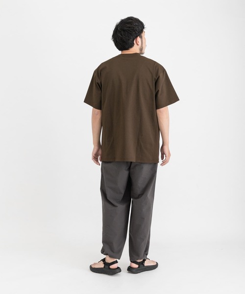 EKAL（エカル）の「『吸水速乾/UVカット』DRY OUT SHORT-SLEEVE T-SHIRTS（Tシャツ/カットソー・メンズ・ホワイト/ブラウン系その他/ネイビー/ブラウン/パープル系その他・MEDIUM/LARGE）」の20枚目の写真