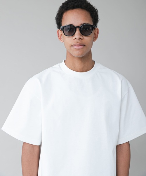 EKAL（エカル）の「『吸水速乾/UVカット』DRY OUT SHORT-SLEEVE T-SHIRTS（Tシャツ/カットソー・メンズ・ホワイト/ブラウン系その他/ネイビー/ブラウン/パープル系その他・MEDIUM/LARGE）」の21枚目の写真