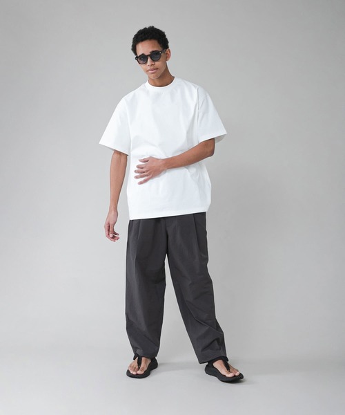 EKAL（エカル）の「『吸水速乾/UVカット』DRY OUT SHORT-SLEEVE T-SHIRTS（Tシャツ/カットソー・メンズ・ホワイト/ブラウン系その他/ネイビー/ブラウン/パープル系その他・MEDIUM/LARGE）」の22枚目の写真