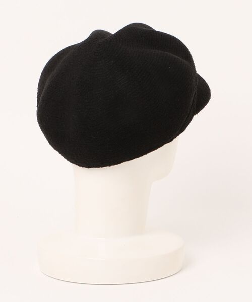 polcadot（ポルカドット）の「ぽこぽこキャスケット（キャスケット・レディース・ネイビー/グレー/アイボリー/ブラック・FREE）」の5枚目の写真