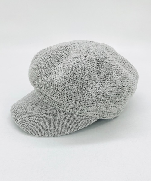 polcadot（ポルカドット）の「ぽこぽこキャスケット（キャスケット・レディース・ネイビー/グレー/アイボリー/ブラック・FREE）」の11枚目の写真