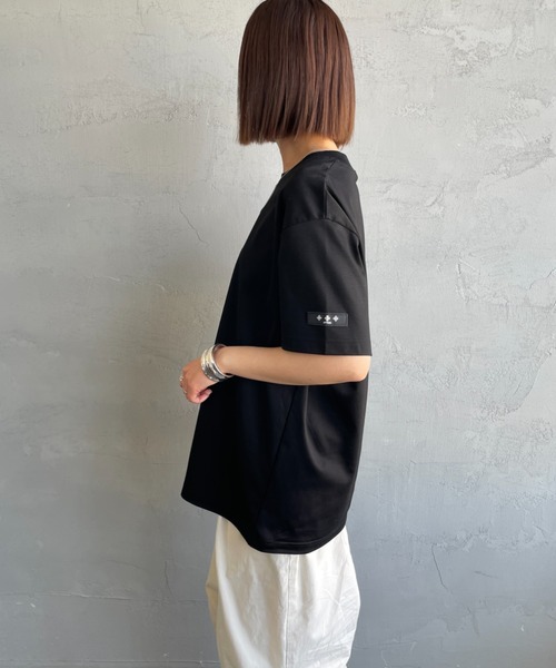 TATRAS/タトラス] CIALO 袖ワンポイントロゴ ショートスリーブT