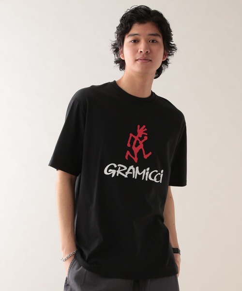 Gramicci（グラミチ）の「【GRAMICCI/グラミチ】フロントロゴプリントTシャツ（Tシャツ/カットソー・メンズ・ホワイト/ブラック・LARGE/MEDIUM）」の11枚目の写真