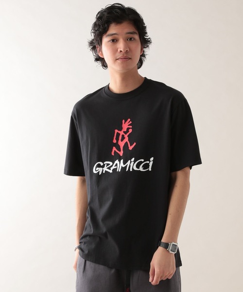 Gramicci（グラミチ）の「【GRAMICCI/グラミチ】フロントロゴプリントTシャツ（Tシャツ/カットソー・メンズ・ホワイト/ブラック・LARGE/MEDIUM）」の12枚目の写真