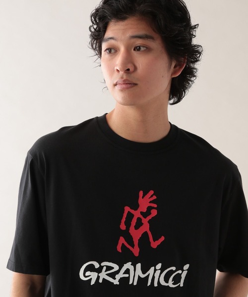 Gramicci（グラミチ）の「【GRAMICCI/グラミチ】フロントロゴプリントTシャツ（Tシャツ/カットソー・メンズ・ホワイト/ブラック・LARGE/MEDIUM）」の13枚目の写真