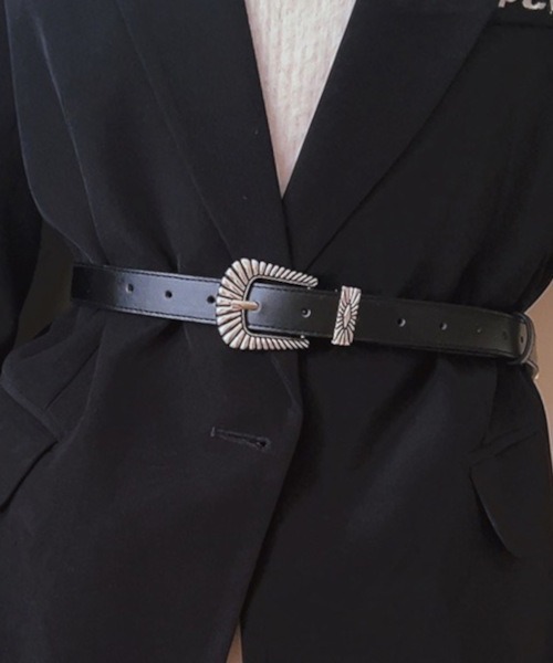 ウエスタンベルトミドル/Y2K 平成ギャル グランジ（MA/EK311）（ベルト