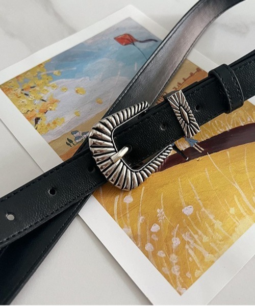 ウエスタンベルトミドル/Y2K 平成ギャル グランジ（MA/EK311）（ベルト