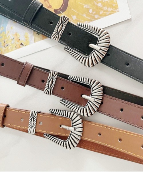 ウエスタンベルトミドル/Y2K 平成ギャル グランジ（MA/EK311）（ベルト