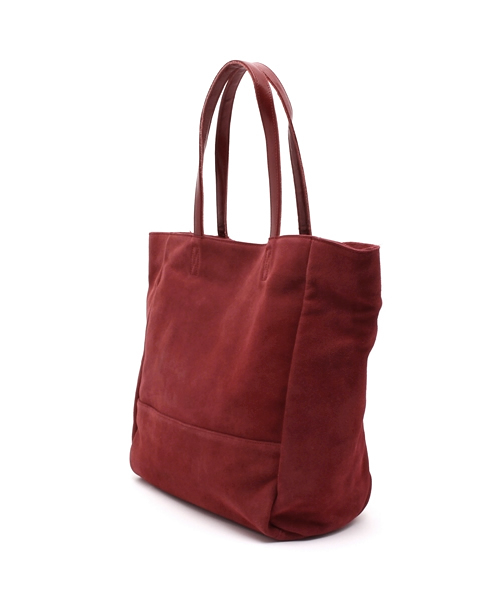 OUTLET（アウトレット）の「【mystic】スウェードトートBAG（トートバッグ・レディース・レッド・FREE）」の2枚目の写真