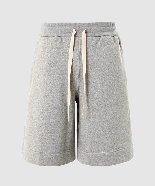 JIL SANDER(ジルサンダー)の「SHORTS EMB(スウェットパンツ・メンズ・グレー/ブラック・M/S)」の2枚目の写真