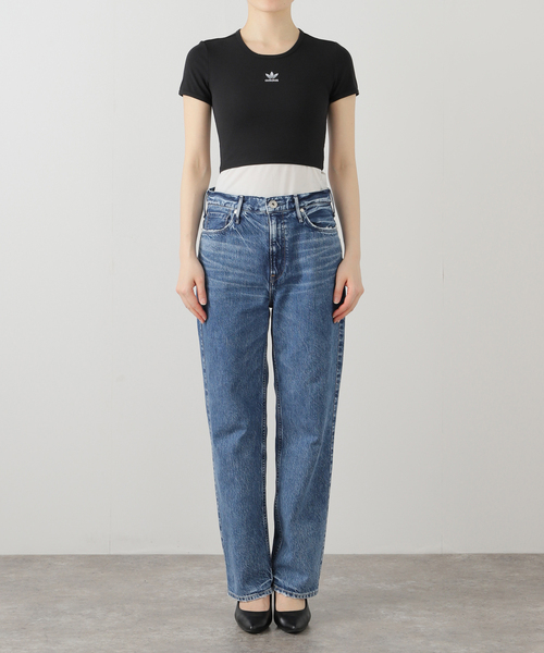 JOINT WORKS(ジョイントワークス)の「adidas/アディダス/ESS RIB TEE(Tシャツ/カットソー・レディース・ブラウン/ホワイト/ブラック・SMALL/X-SMALL)」の7枚目の写真