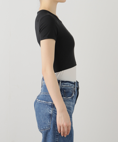 JOINT WORKS(ジョイントワークス)の「adidas/アディダス/ESS RIB TEE(Tシャツ/カットソー・レディース・ブラウン/ホワイト/ブラック・SMALL/X-SMALL)」の11枚目の写真