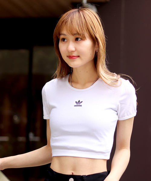 JOINT WORKS(ジョイントワークス)の「adidas/アディダス/ESS RIB TEE(Tシャツ/カットソー・レディース・ブラウン/ホワイト/ブラック・SMALL/X-SMALL)」の19枚目の写真